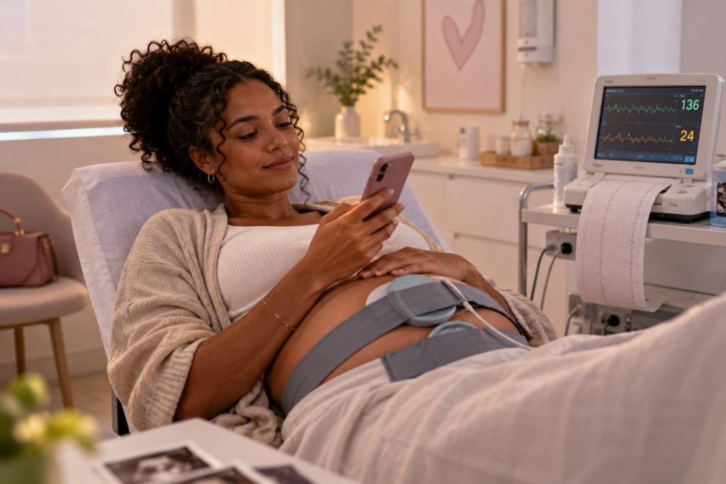 cardiotocografia na gravidez - monitoramento do bem-estar fetal